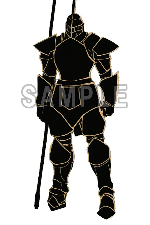 ー立ち絵素材ー 兵士・門番 01