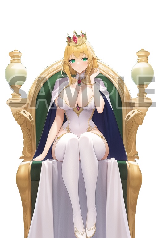 ー立ち絵素材ー 王女 06