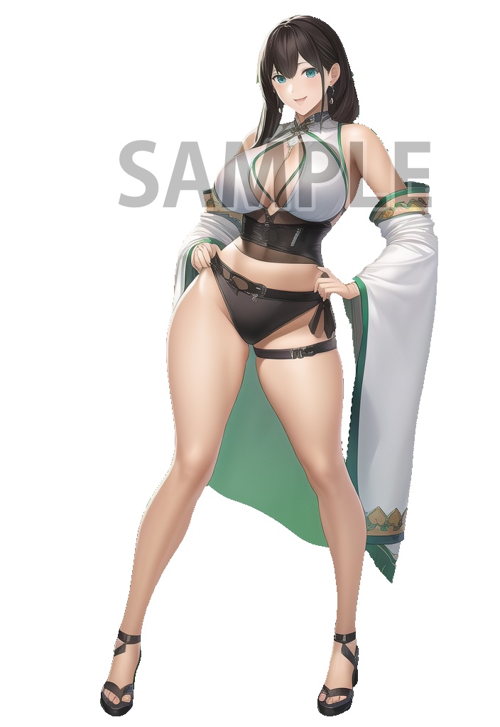 ー立ち絵素材ー 受付嬢・看板娘 07