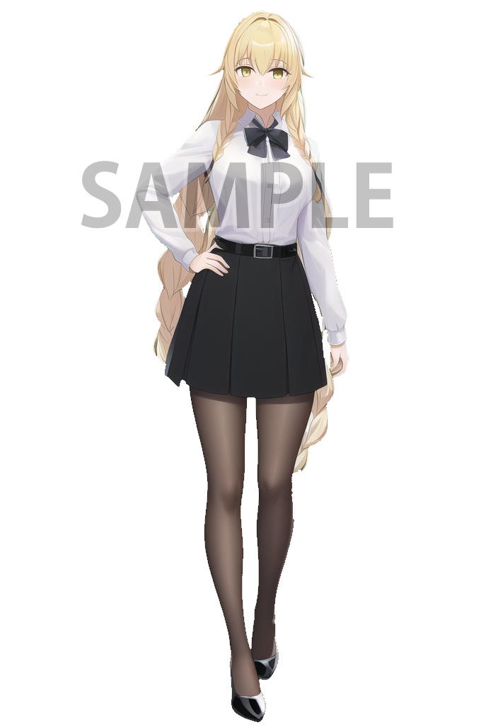 ー立ち絵素材ー 受付嬢・看板娘 07