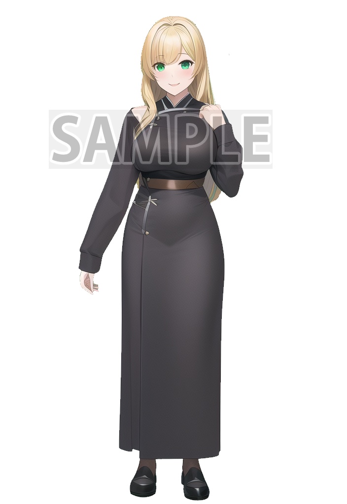 ー立ち絵素材ー 受付嬢・看板娘 07