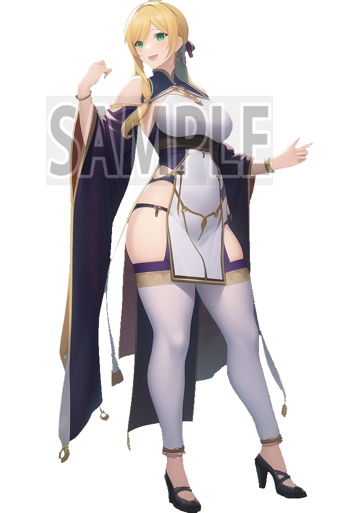 ー立ち絵素材ー 受付嬢・看板娘 07