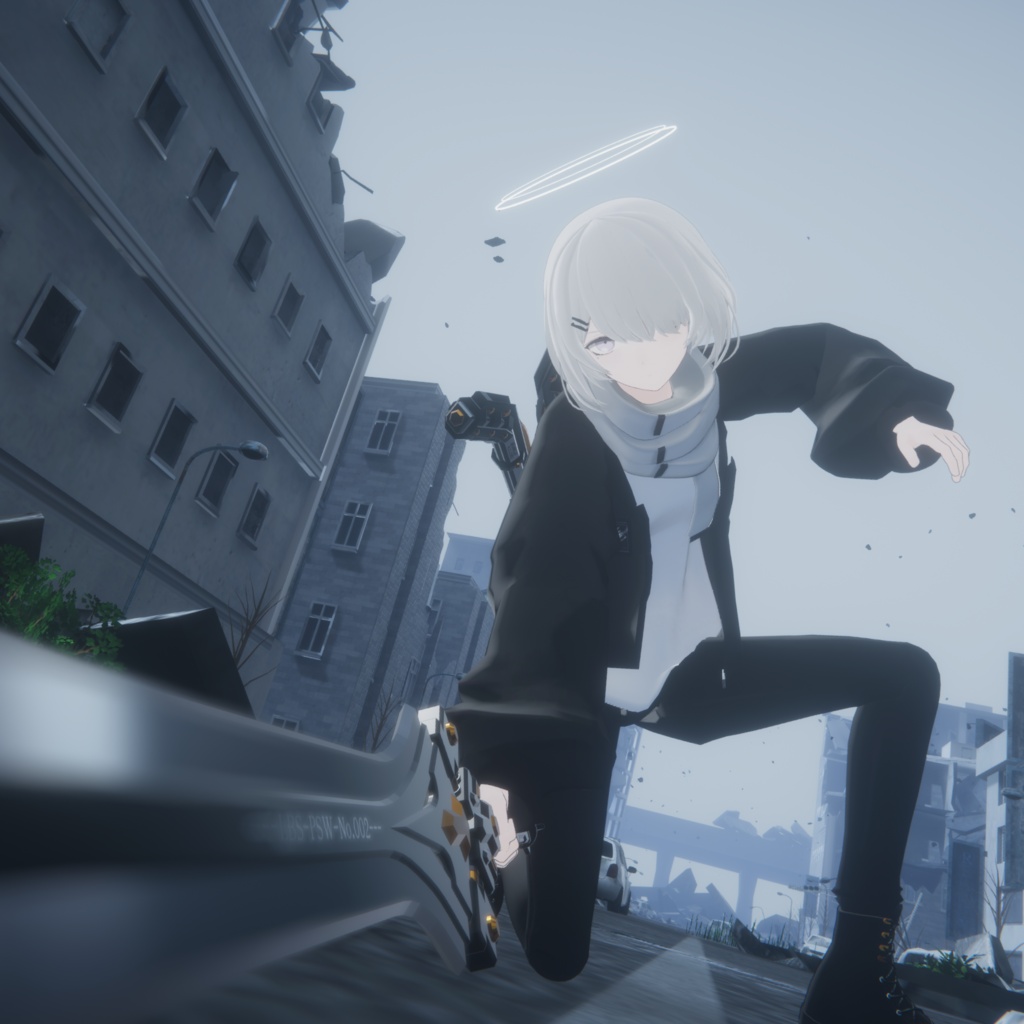 【ギミック付3Dモデル】LBS-PSW-002_Liberayser【完成版】