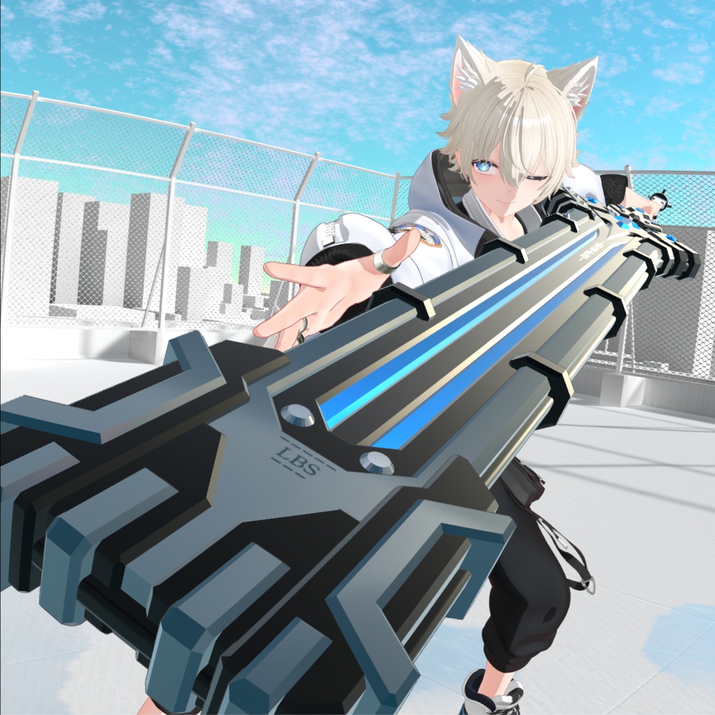 【ギミック付3Dモデル】LBS-PSW-002_Liberayser【完成版】