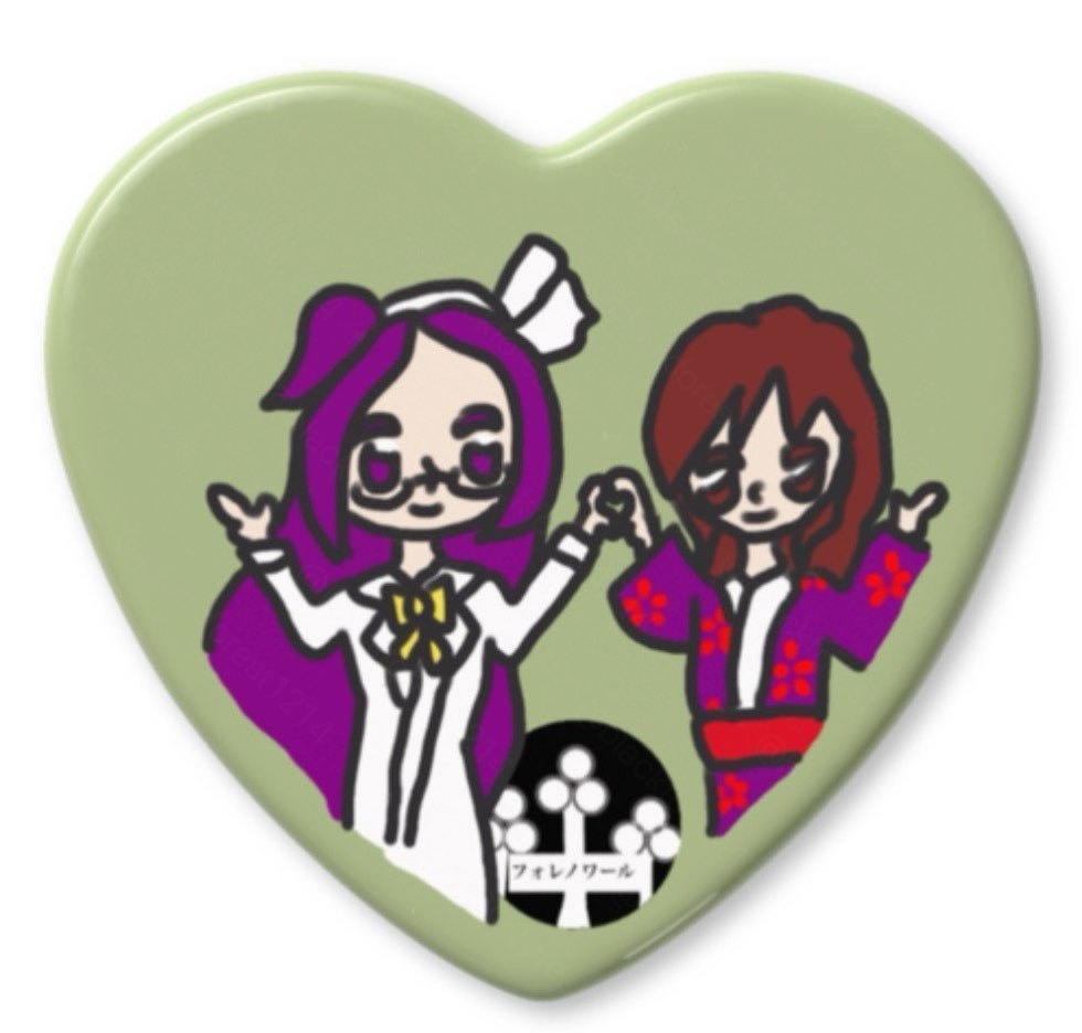 東方旧作&秘封ハート缶バッジ