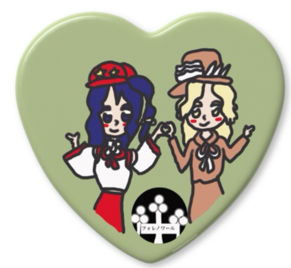 東方旧作&秘封ハート缶バッジ