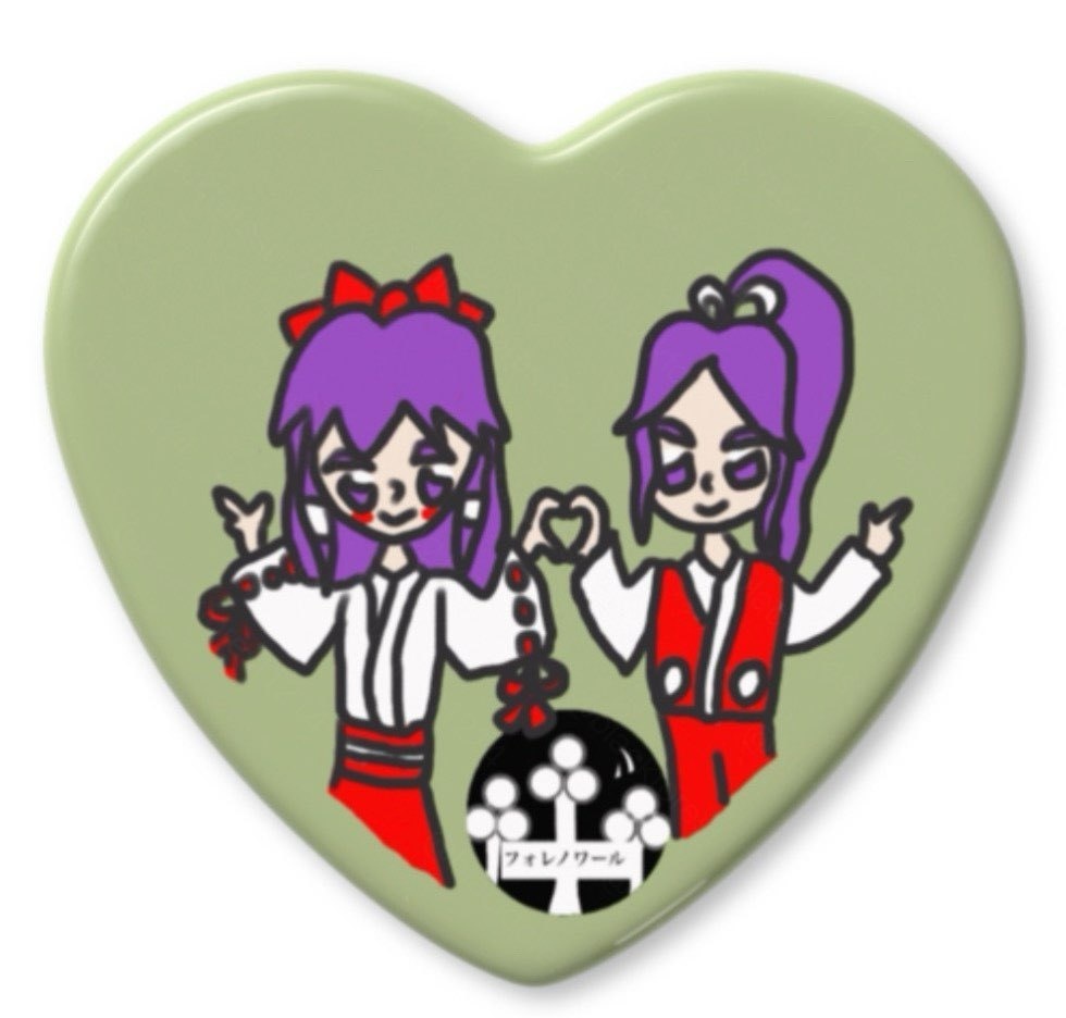 東方旧作&秘封ハート缶バッジ
