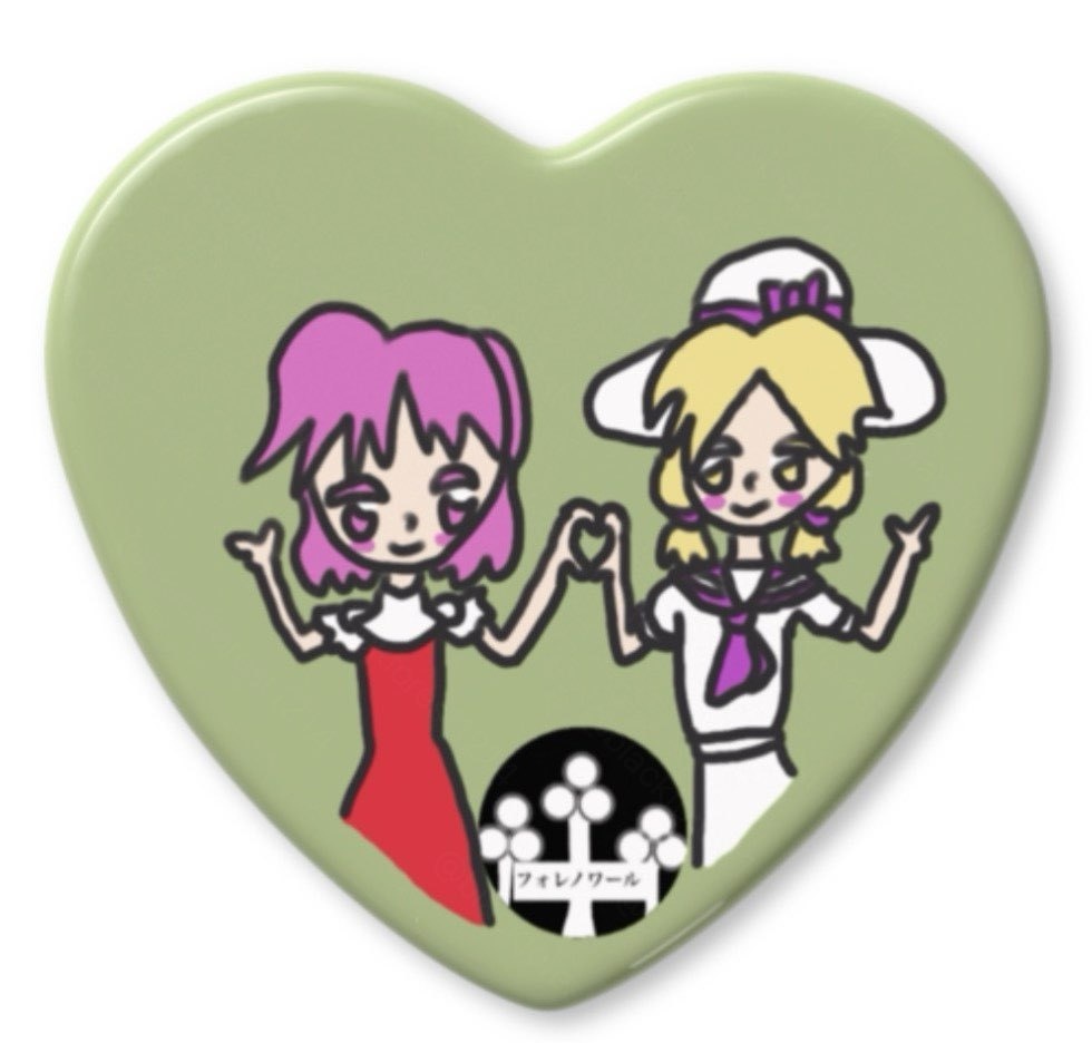 東方旧作&秘封ハート缶バッジ