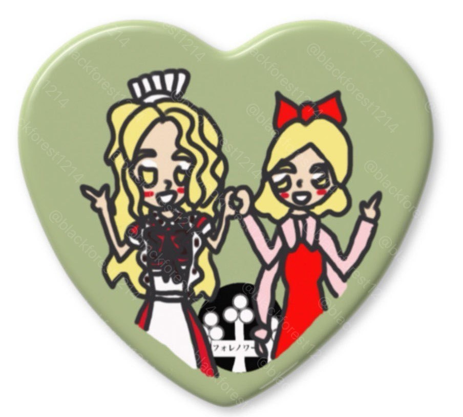 東方旧作&秘封ハート缶バッジ