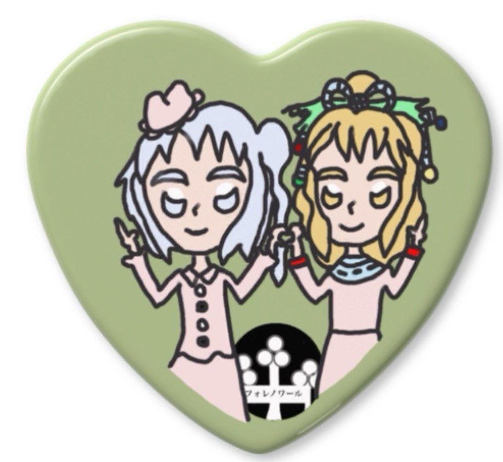 東方旧作&秘封ハート缶バッジ