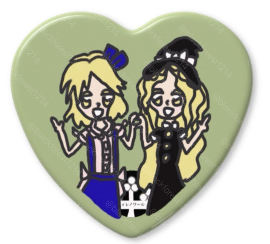 東方旧作&秘封ハート缶バッジ