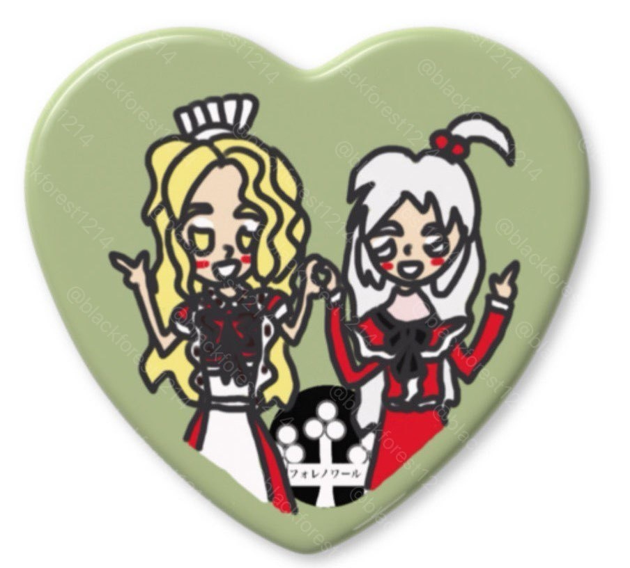 東方旧作&秘封ハート缶バッジ