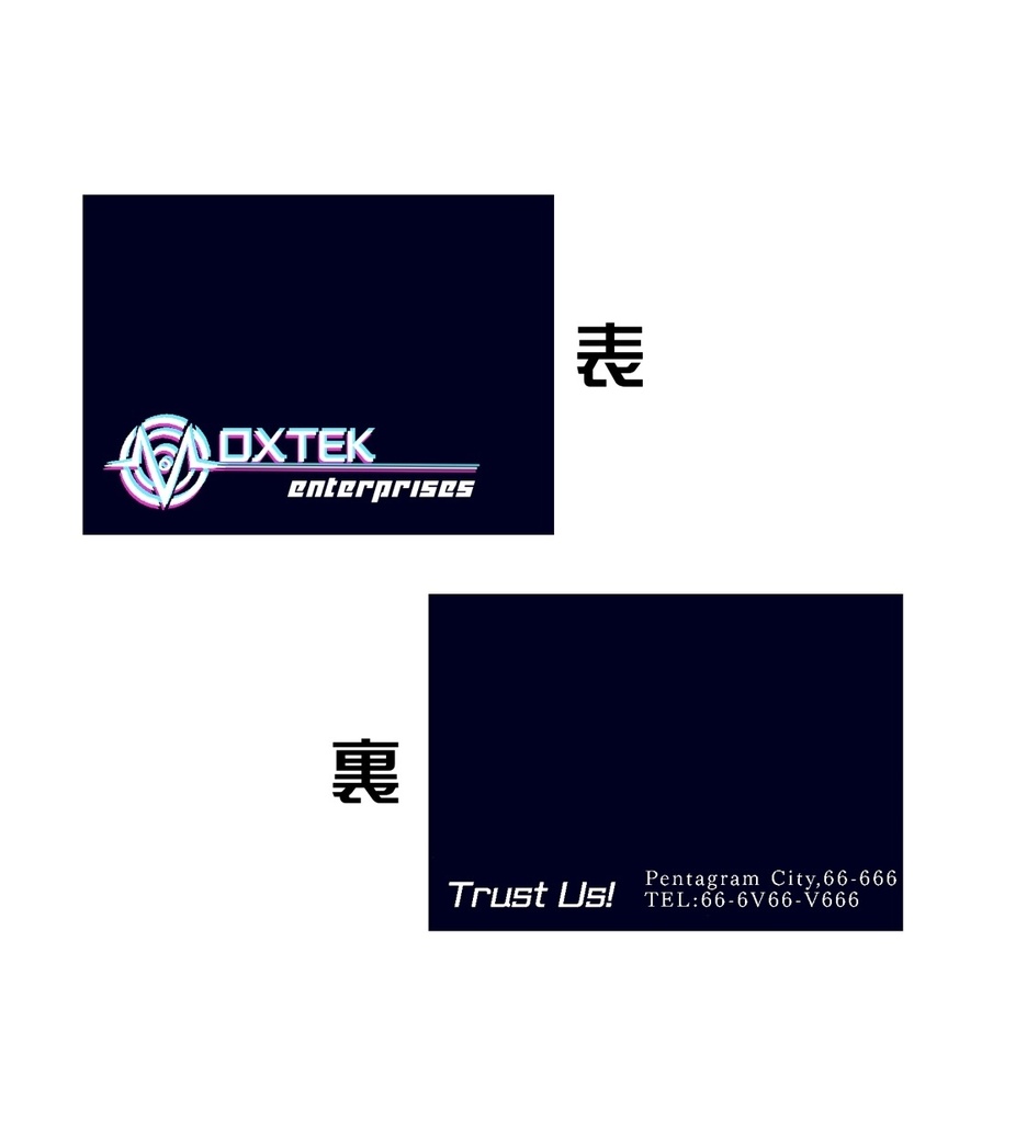 【Hazbin Hotel】Voxtek社の企業説明会でもらえそうな付箋