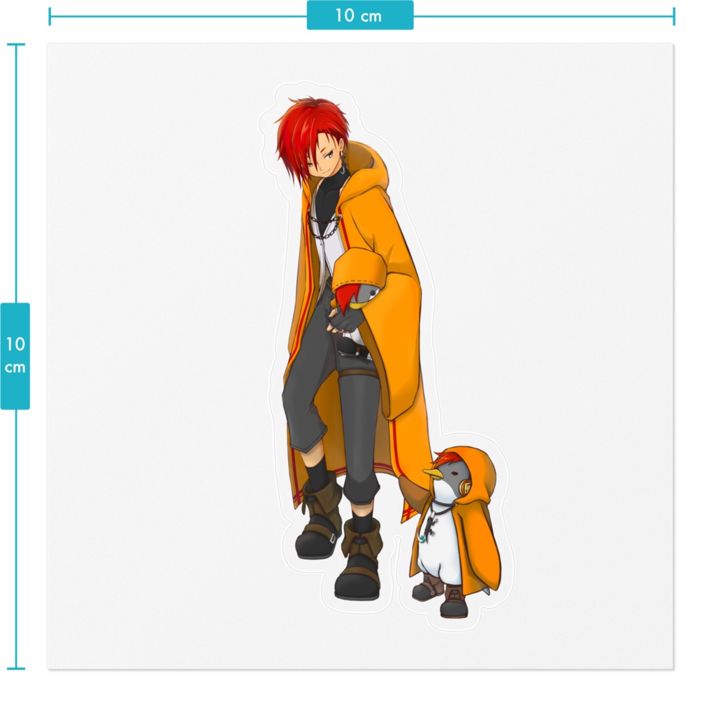 クリアステッカー【ラト&ラトペン】