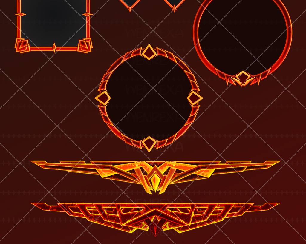 Assets UI インターフェイスアニメ RPG & Interface Anime RPG