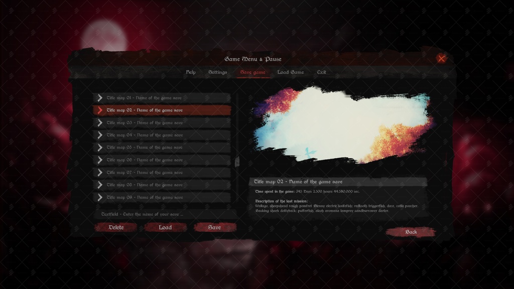 Anime UI MMORPG Dark Templar