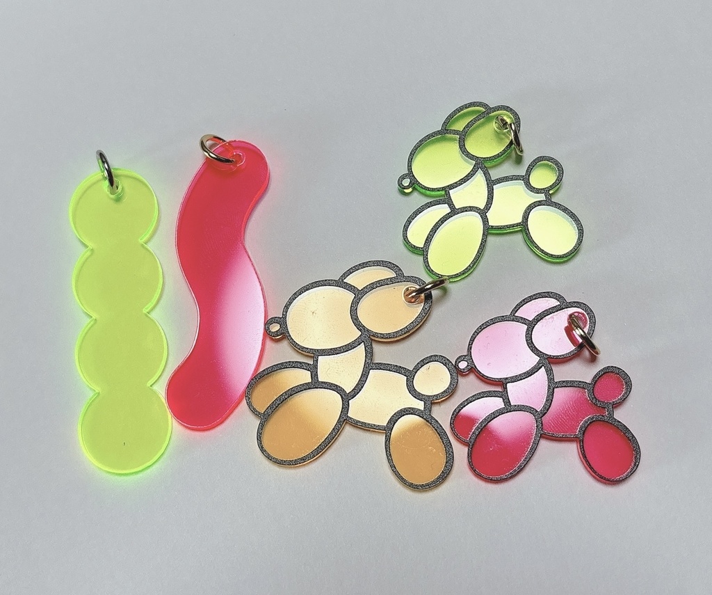 組み合わせ自由!アクリルキーホルダー