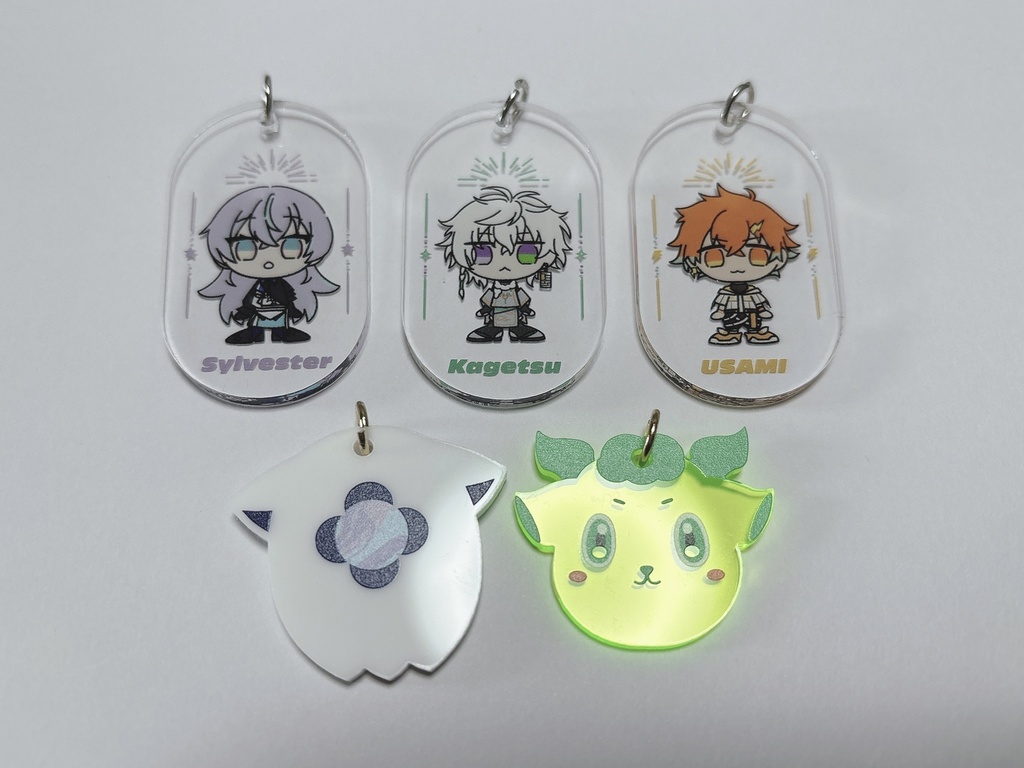 組み合わせ自由!アクリルキーホルダー