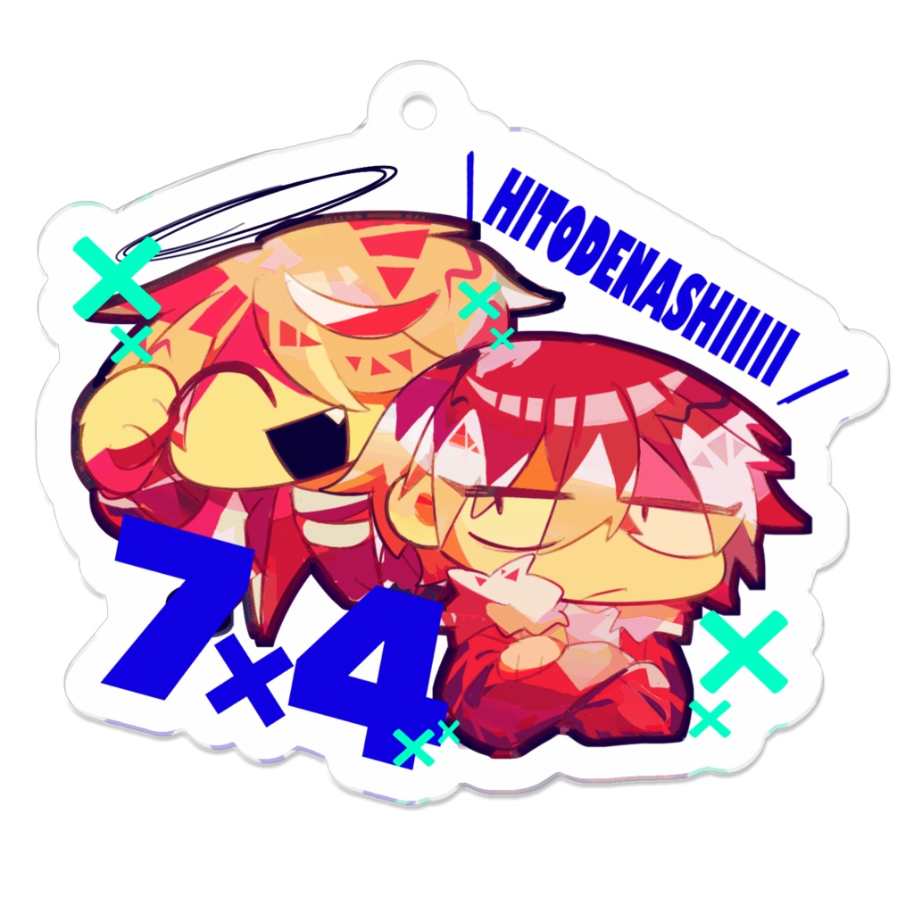シンカイ&ナナイロ　アクリルキーホルダー