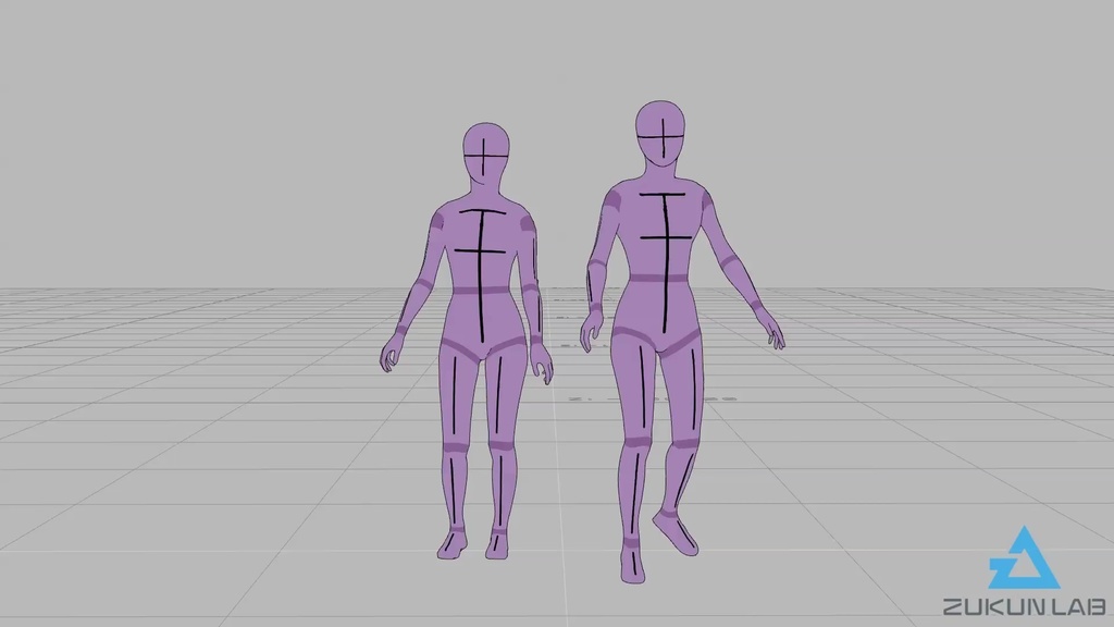 \『勉強させてください!』価格 /【#70】会話しながら立ち上がって歩いていく人①(若者/女性/2人組/正面)【モブ用モーション】