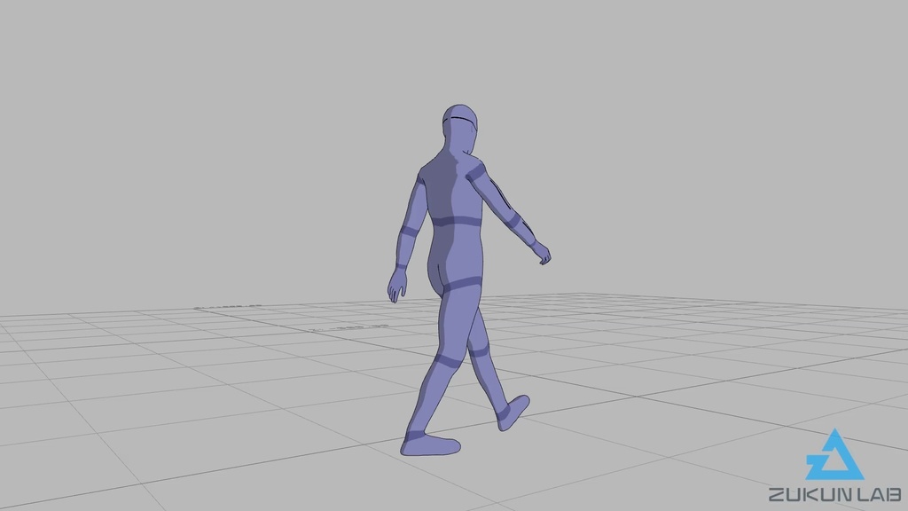 【#76】歩いてきてベンチに座る人⑥(若者/男性/左)【モブ用モーション】