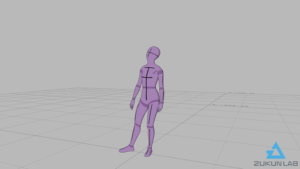 【#77】信号待ちする人①(若者/女性)【モブ用モーション】