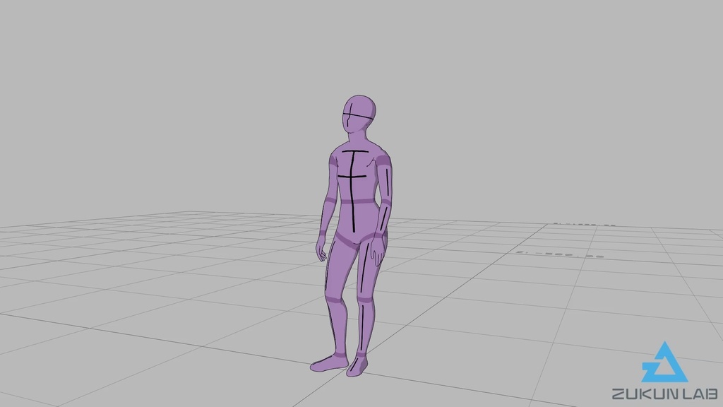 【#78】信号待ちする人②(若者/女性)【モブ用モーション】