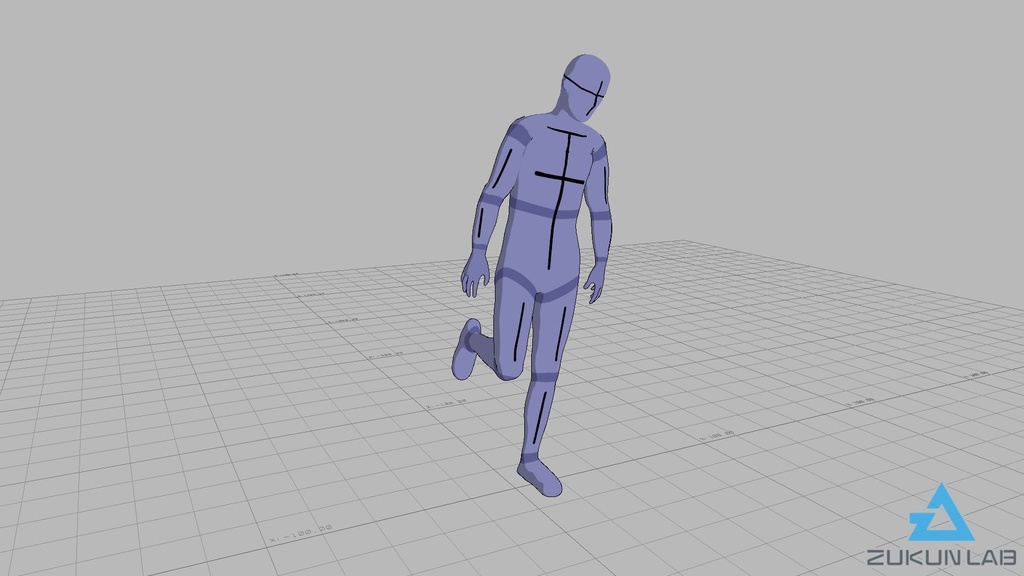 【#91】ストレッチしている人(男性)【モブ用モーション】