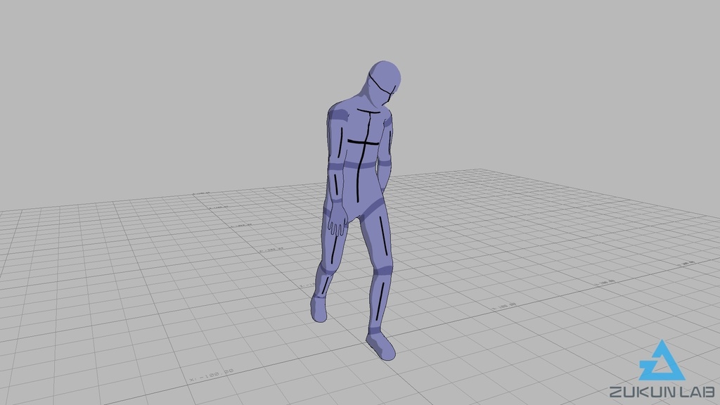 【#91】ストレッチしている人(男性)【モブ用モーション】