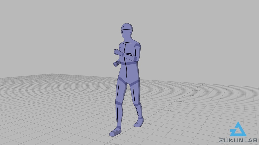 【#94】ウォーキングしている人(男性)【モブ用モーション】