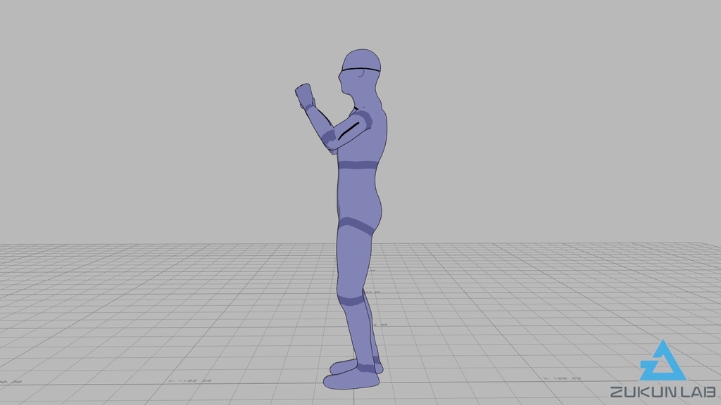 すごい速さで回るモブ【モブ用モーション】