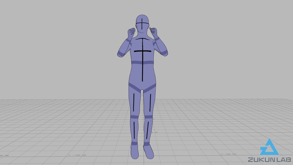 すごい速さで回るモブ【モブ用モーション】