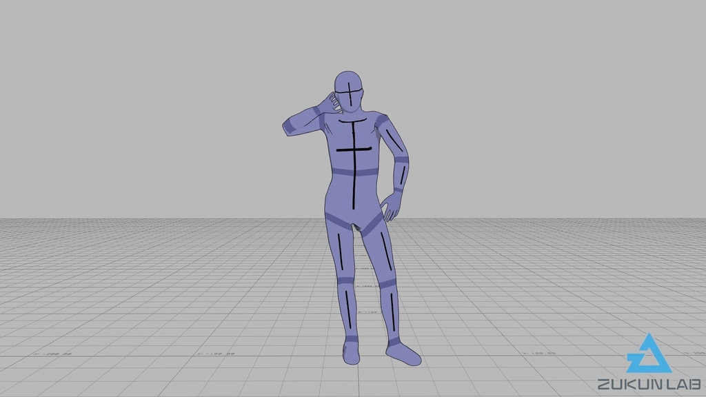 立っている人(男性)【モブ用ポーズ集】