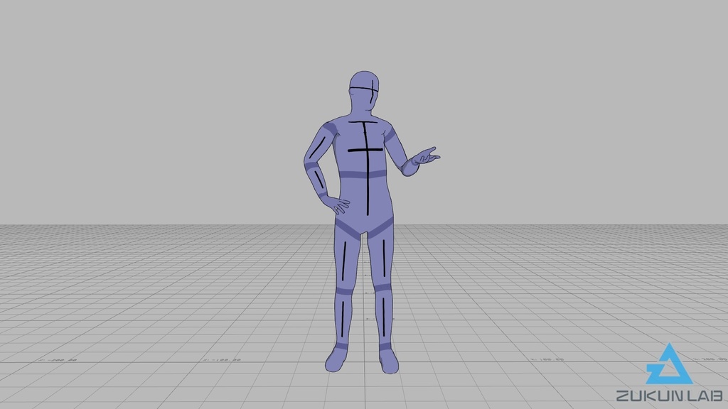 立っている人(男性)【モブ用ポーズ集】