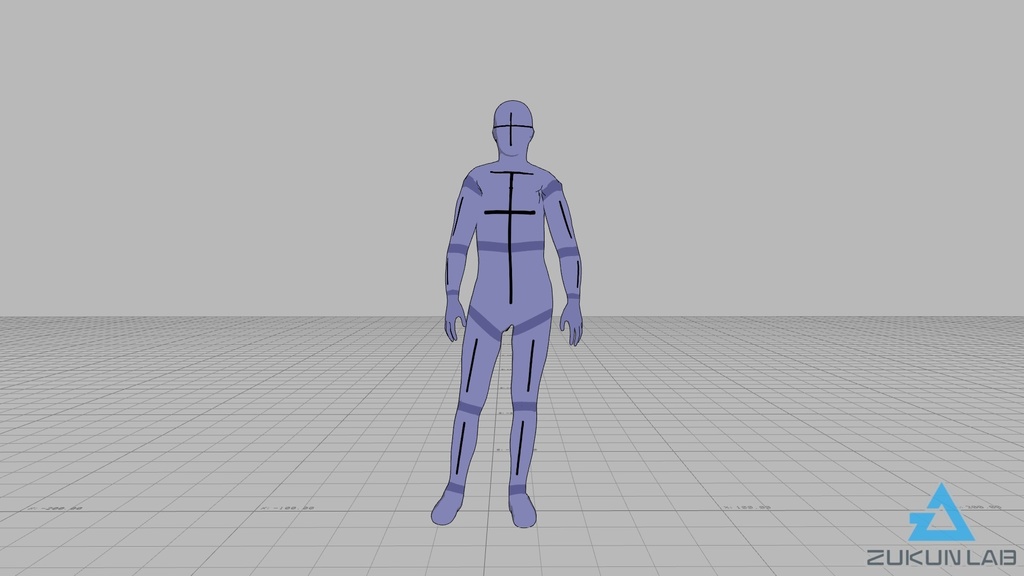 立っている人(男性)【モブ用ポーズ集】