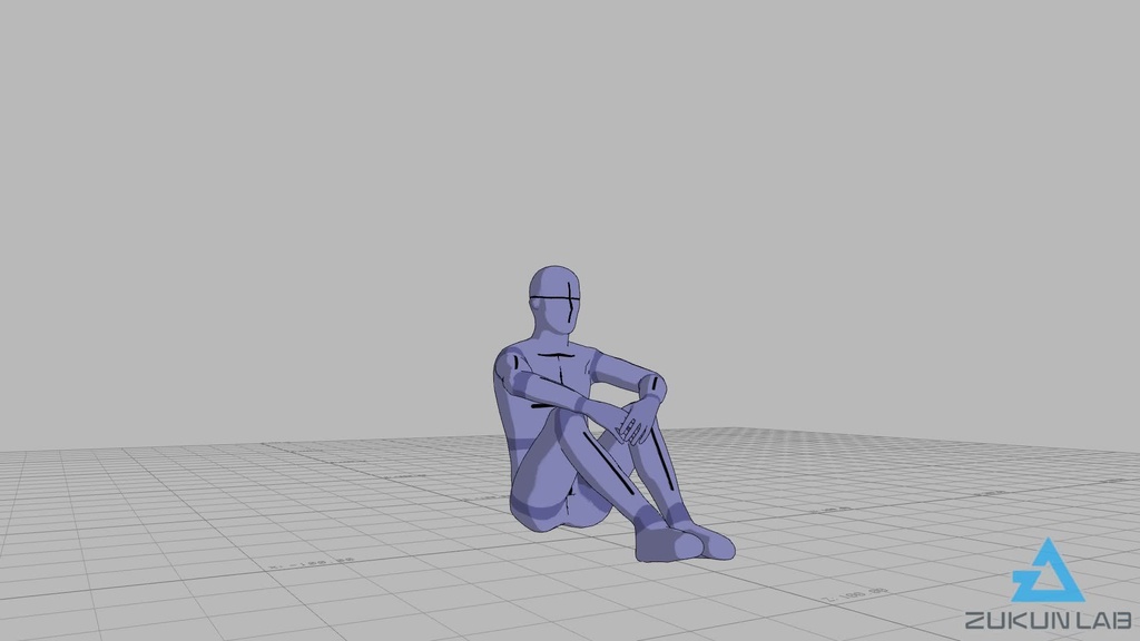 現実逃避したいモブ【モブ用モーション】