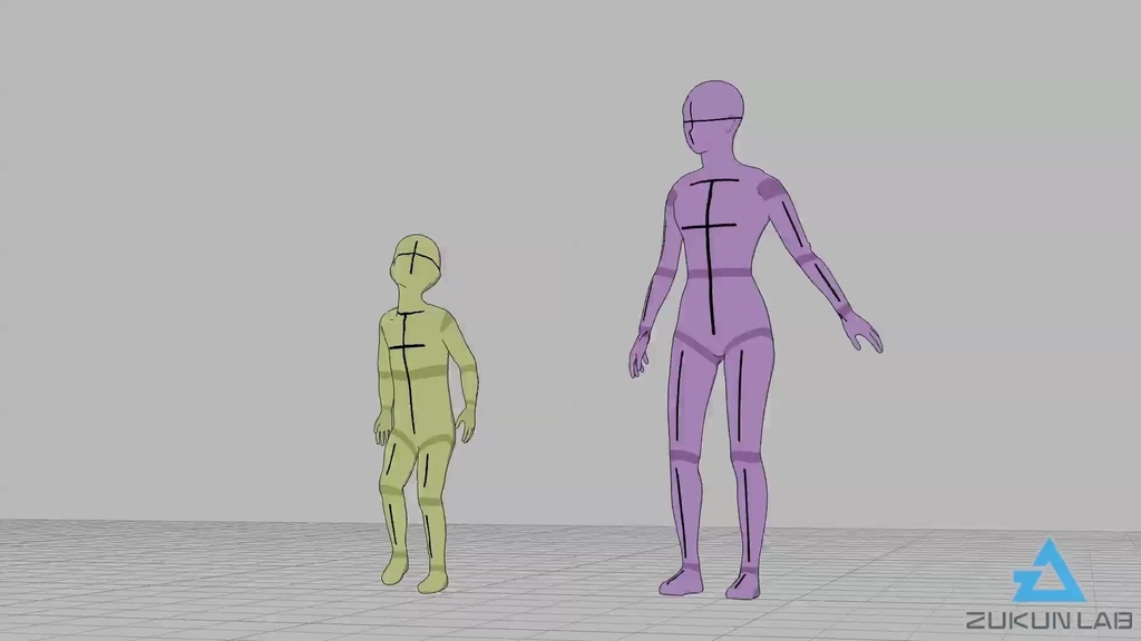 【#135】母親と話しながら歩く子供(女性/男の子)【モブ用モーション】