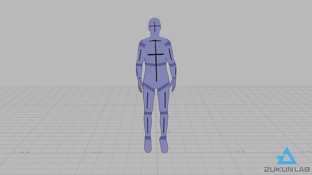 【#154】ジャンプ(連続)をする人(男性)【モブ用モーション】