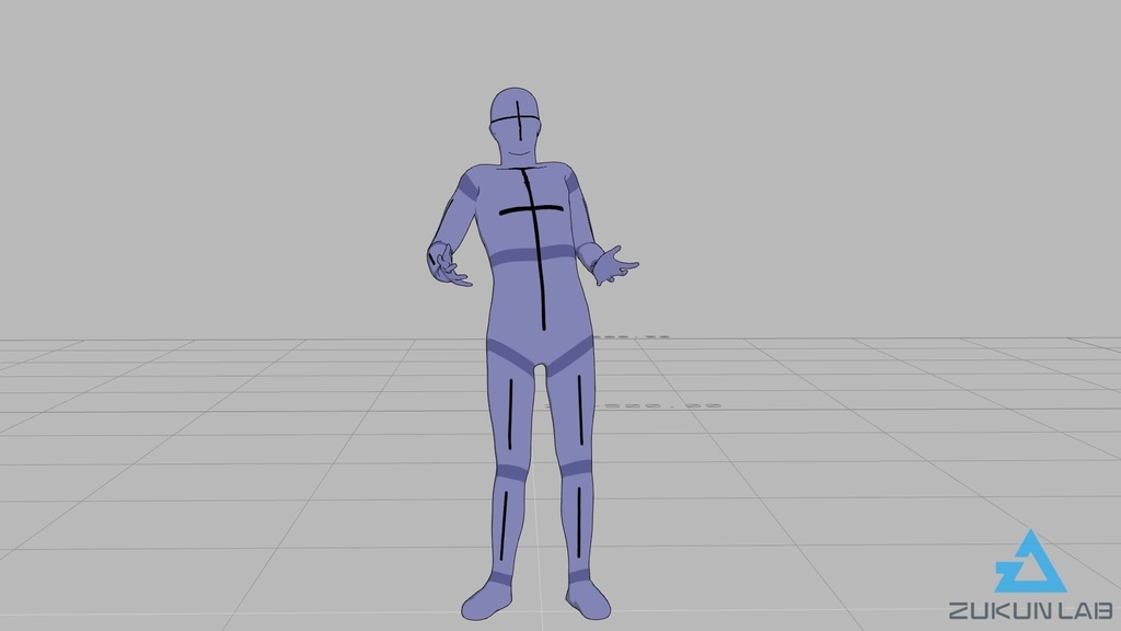 ろうそくの火を消すモブ【モブ用モーション】