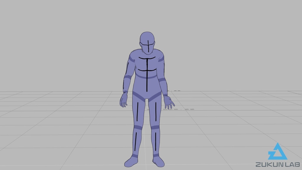 ろうそくの火を消すモブ【モブ用モーション】