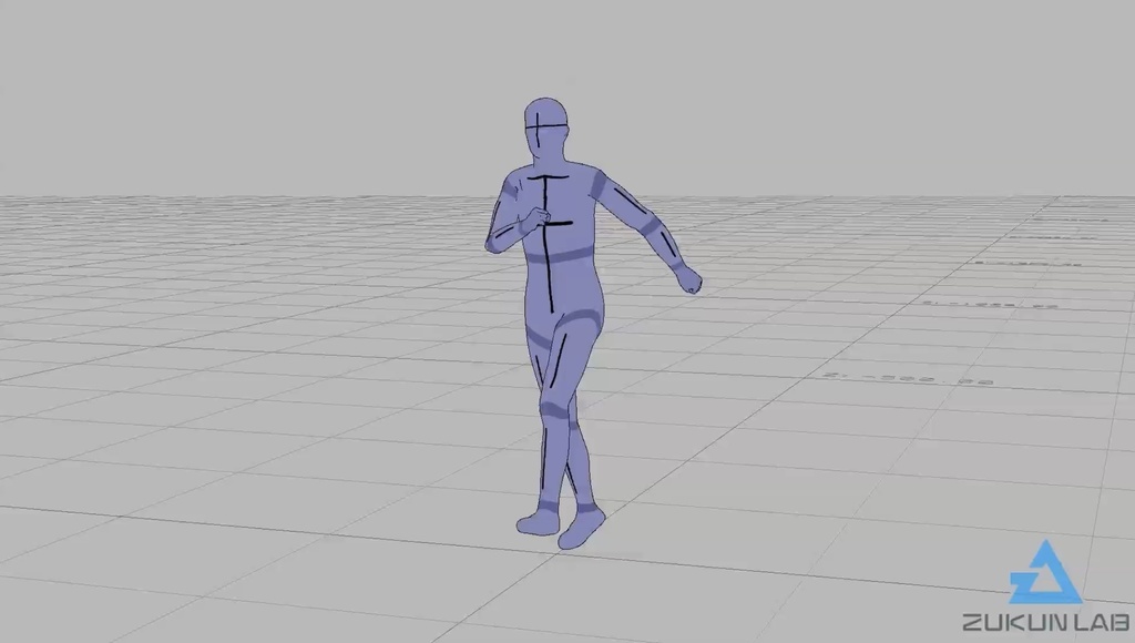 【#162】スキップする人(男性)【モブ用モーション】