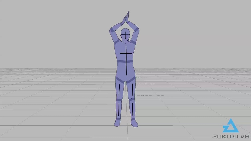 喜んでいる人(男性)【モブ用モーション】