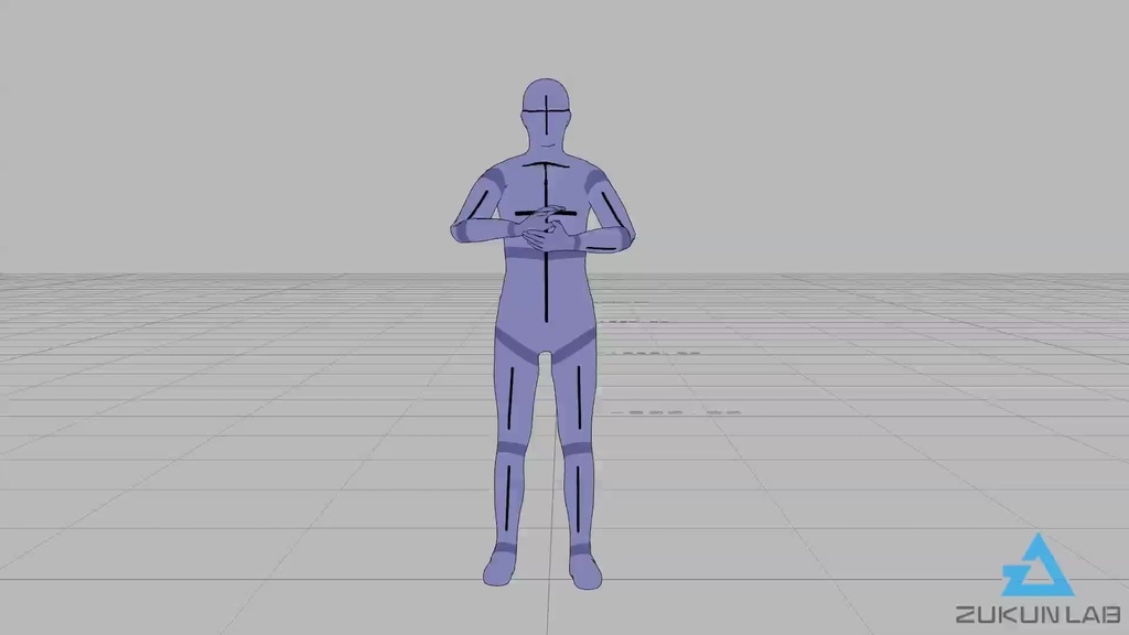 手拍子する人たち①(男性)【モブ用モーション】