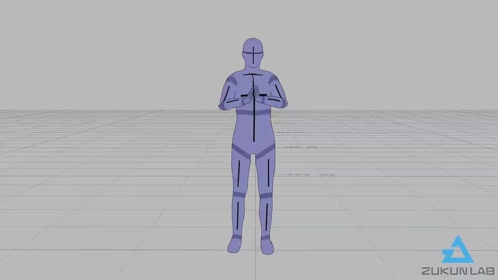 手拍子する人たち①(男性)【モブ用モーション】