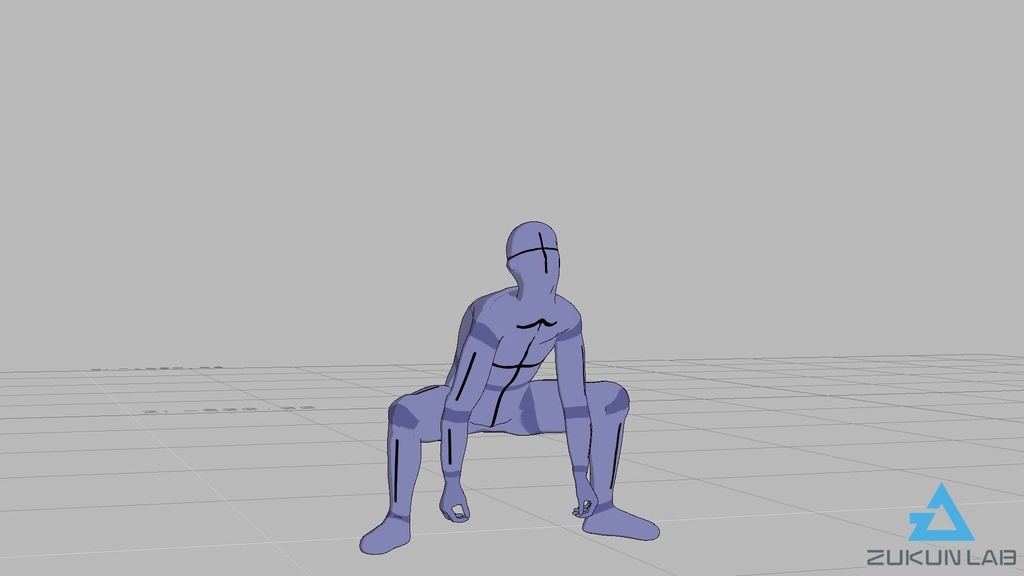 重い荷物を運ぼうとするモブ