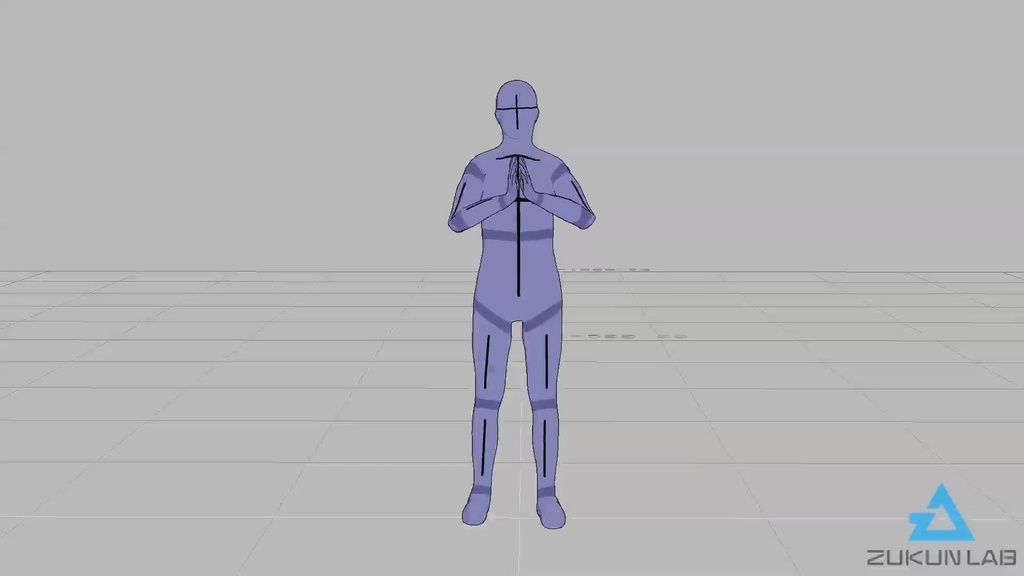 手拍子する人たち②(男性)【モブ用モーション】