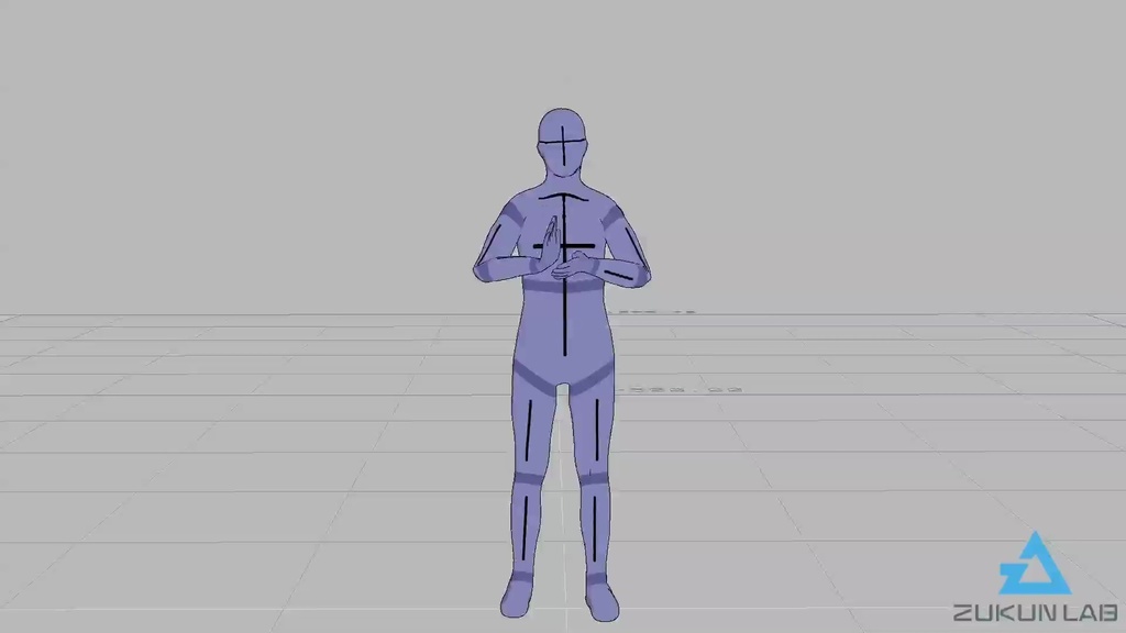 手拍子する人たち②(男性)【モブ用モーション】