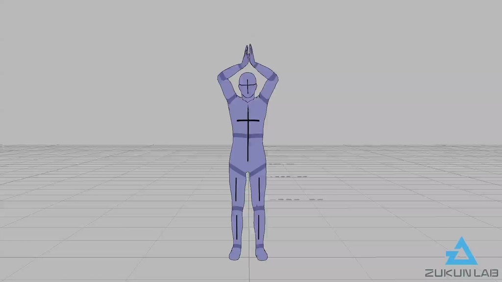 手拍子する人たち②(男性)【モブ用モーション】