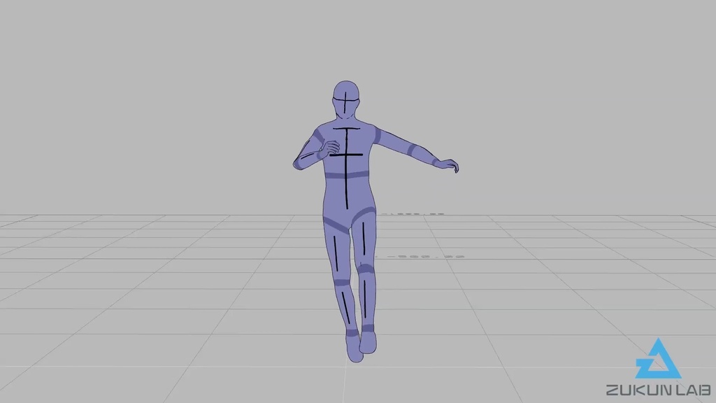 ダンスする人①【モブ用モーション】