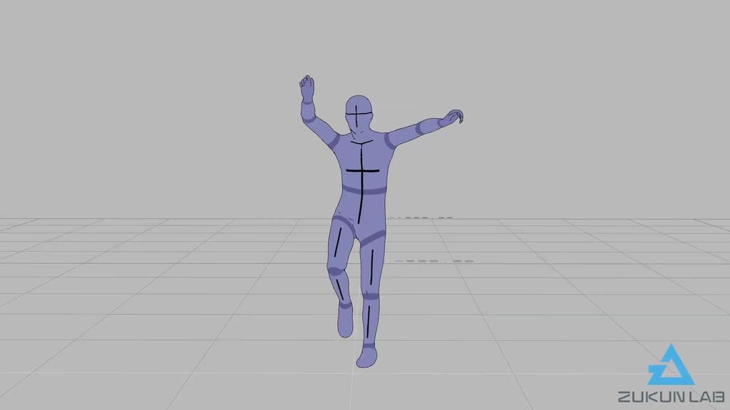 ダンスする人②【モブ用モーション】